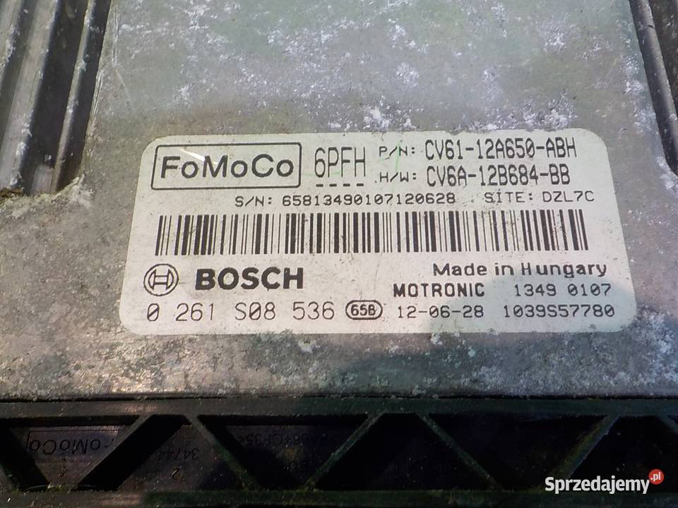 FORD FOCUS MK3 10 B 12r HB 5D sterownik komputer Suków