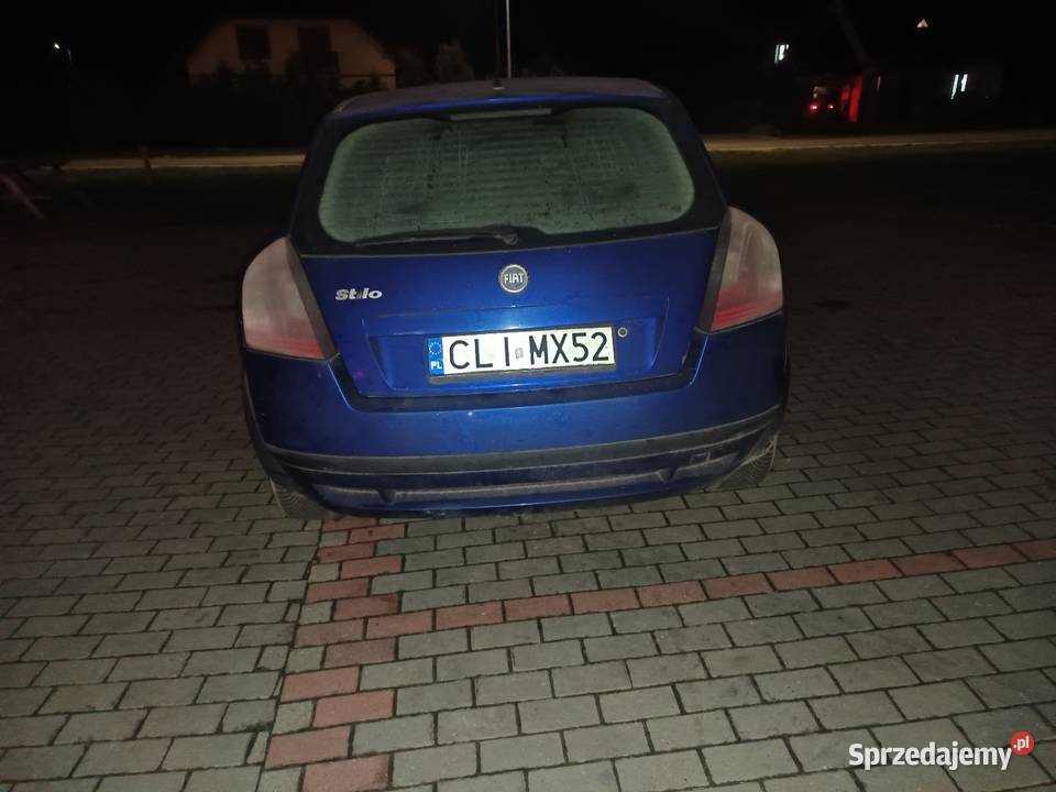 sprzedam samochód osobowy marki fiat stilo 1 6 niebieski kujawsko-pomorskie Osięciny sprzedam