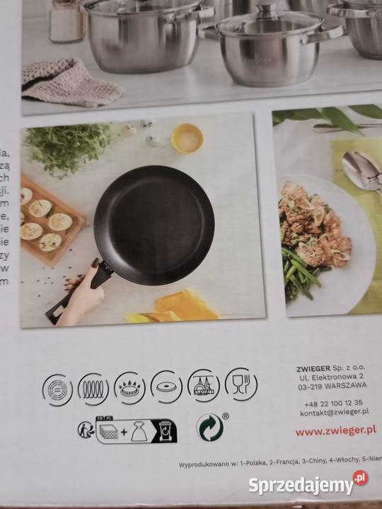 Garnki Zwieger 6 elementów do wszystkich Białystok sprzedam