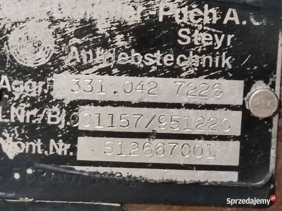 Dyferencjał tył 1331003300819 DEUTZ FAHR 630 Wilkowo