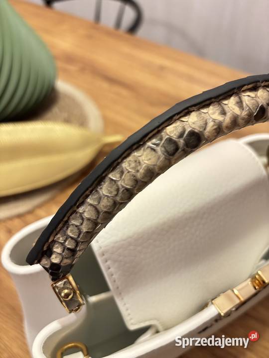 Torebka LV Louis Vouitton Capucines ze skórą z Galanteria i dodatki Warszawa