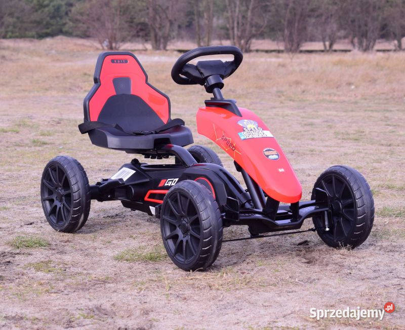 pojazd GOKART NA PEDAŁY SPEED pompowane koła Rowerki i pojazdy