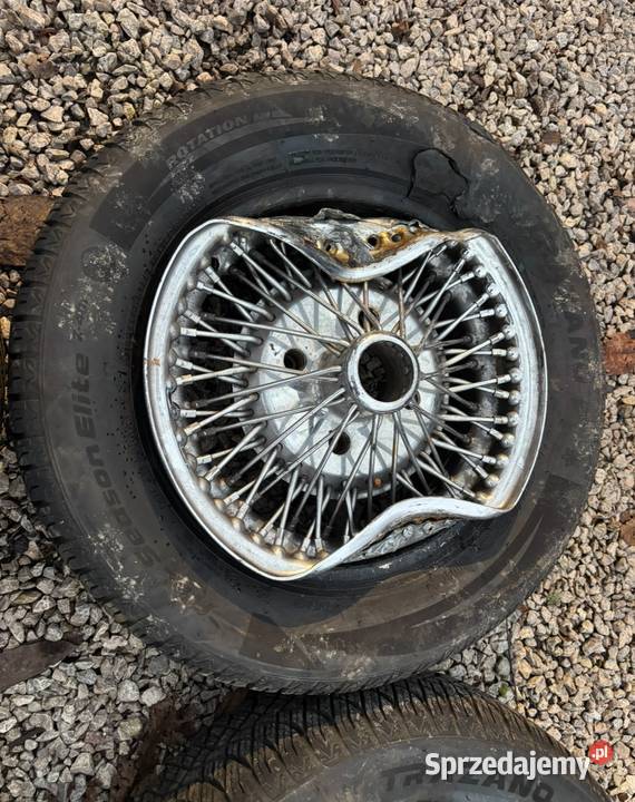 Felgi szprychowe 13 4x1143 55J England unikat stalowe Warszawa