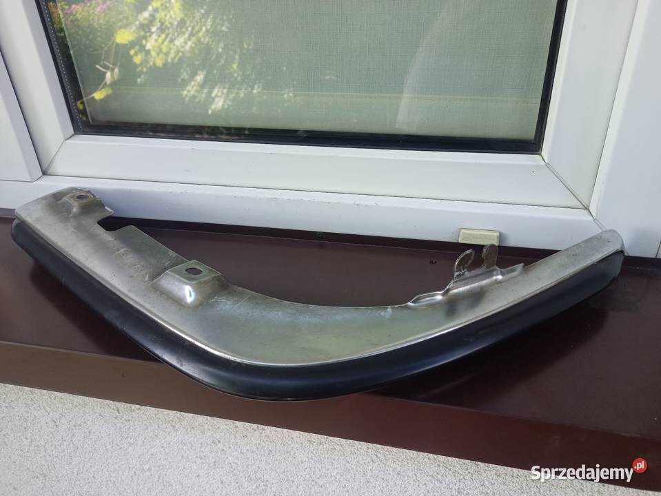 Mercedes W116 kieł zderzaka przedni prawy chrom Sieradz