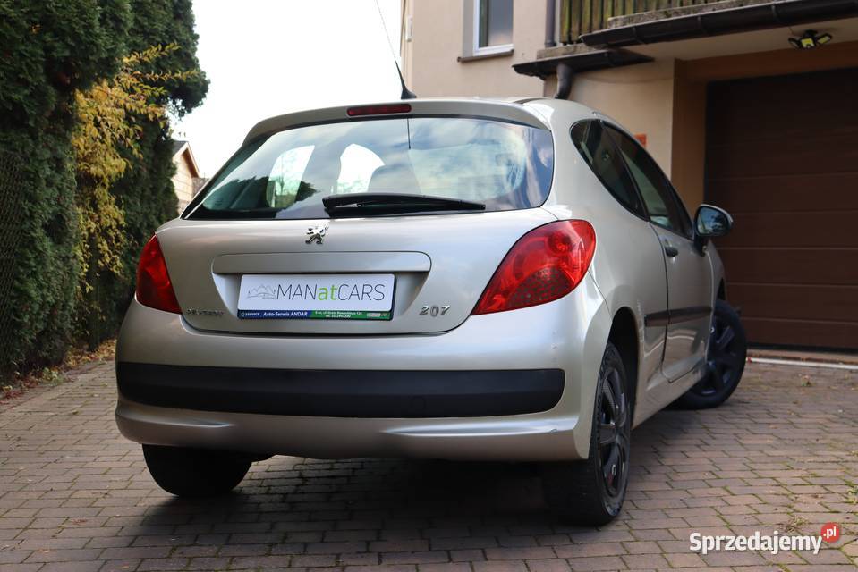 Peugeot 207 14 8V 73 NISKI PRZBIEG Fajny stan Sosnowiec sprzedam
