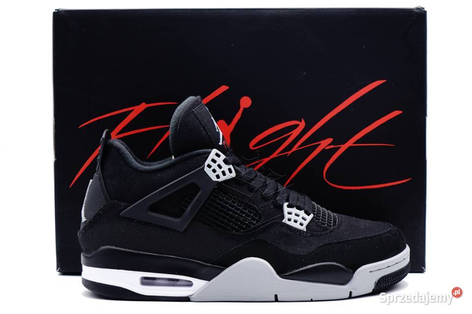 Nike AIR JORDAN 4 Black Canvas DH7138006 Poznań