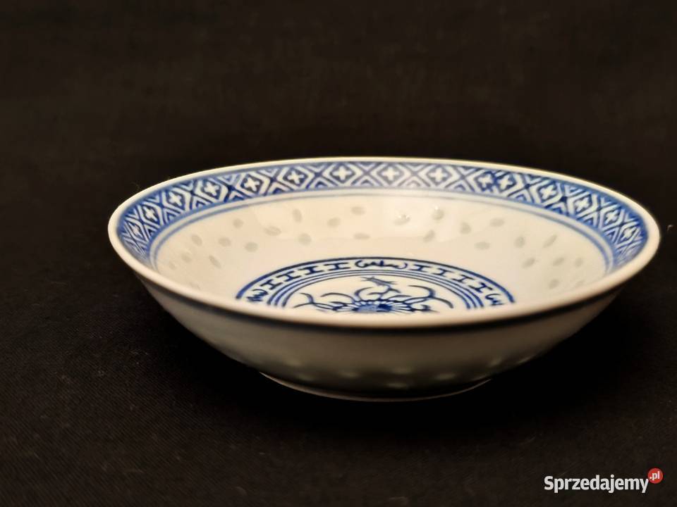 Salaterka głęboka porcelany chińskiej Chełm