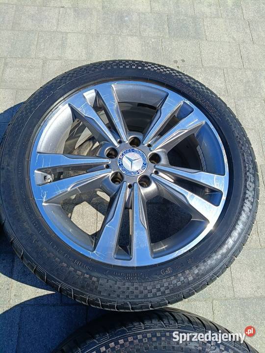 Alufelgi Mercedes 17 ET48 nowe opony Gronowo Górne