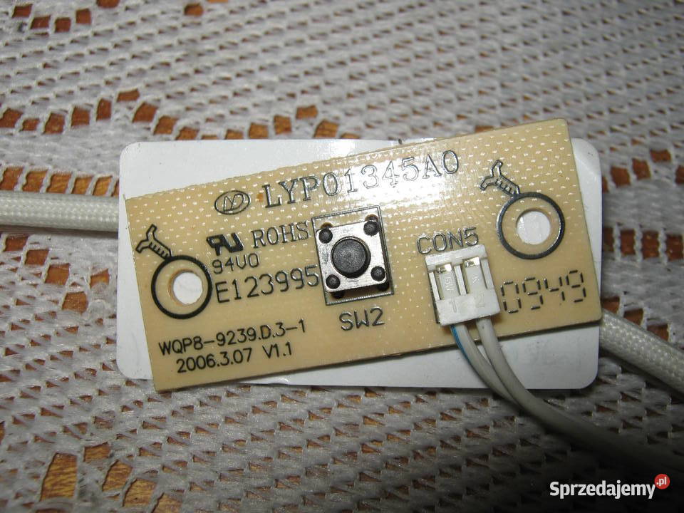 AMICA CANDY LYP01345A0 WŁACZNIK ZMYWARKI Zmywarki sprzedam