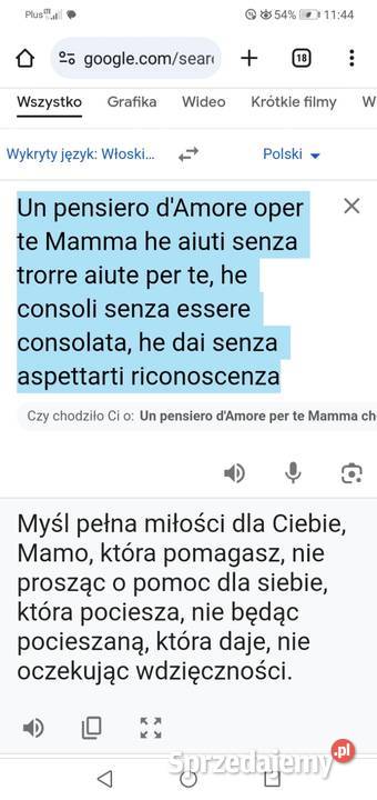 Włoski talerz do powieszenia Nowa Karczma