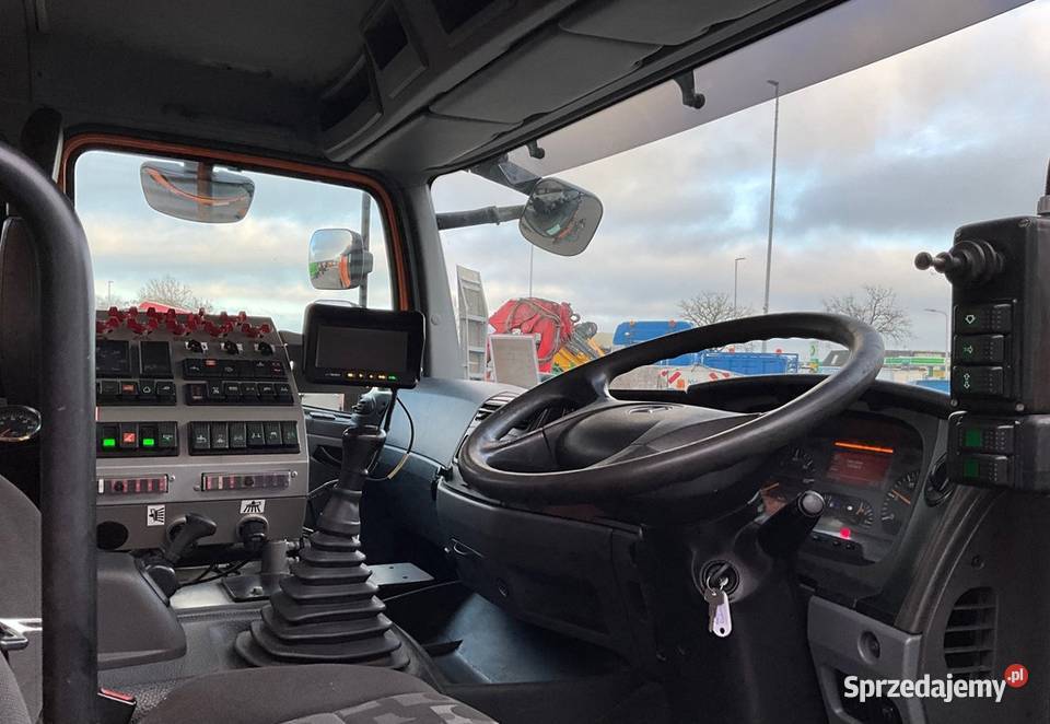 Zamiatarka Bucher Mercedes 1829 Eur 5 Napęd tylna oś Warszawa sprzedam