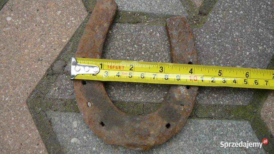 Zestaw duża i mała podkowa ogromna stara podlaskie Sokółka