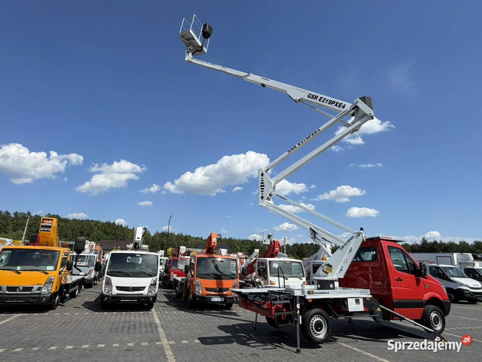 Mercedes Sprinter Zwyżka Podnośnik Koszowy GSR centralny zamek świętokrzyskie
