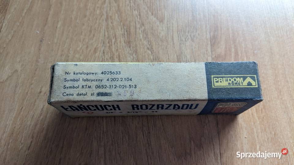 Łańcuch rozrządu Polski Fiat 125p Typ 112 B 000 osobowe