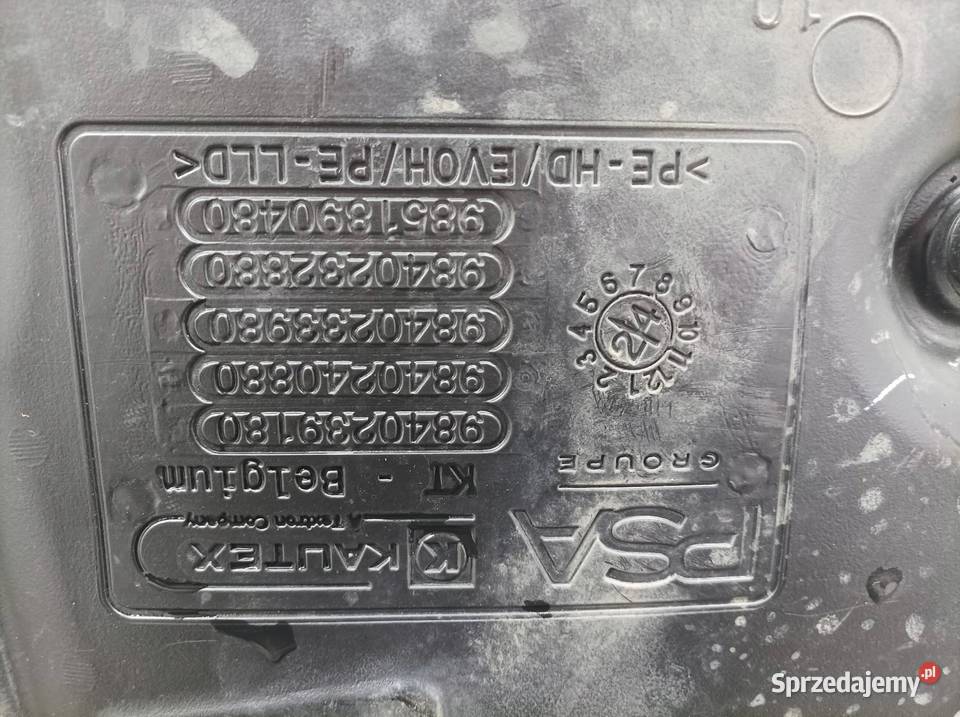 ZBIORNIK PALIWA BAK 12 B 9840440880 Opel Astra