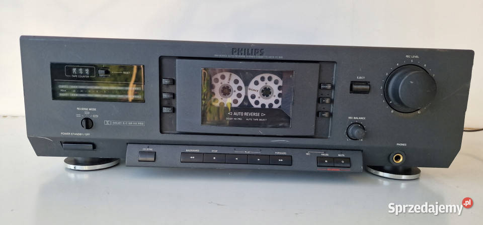 Magnetofon catette deck Philips FC 920 Międzychód sprzedam