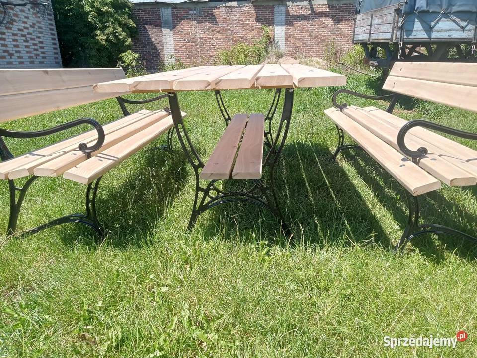 Meble ogrodowe inny kolor lubelskie Lubartów sprzedam