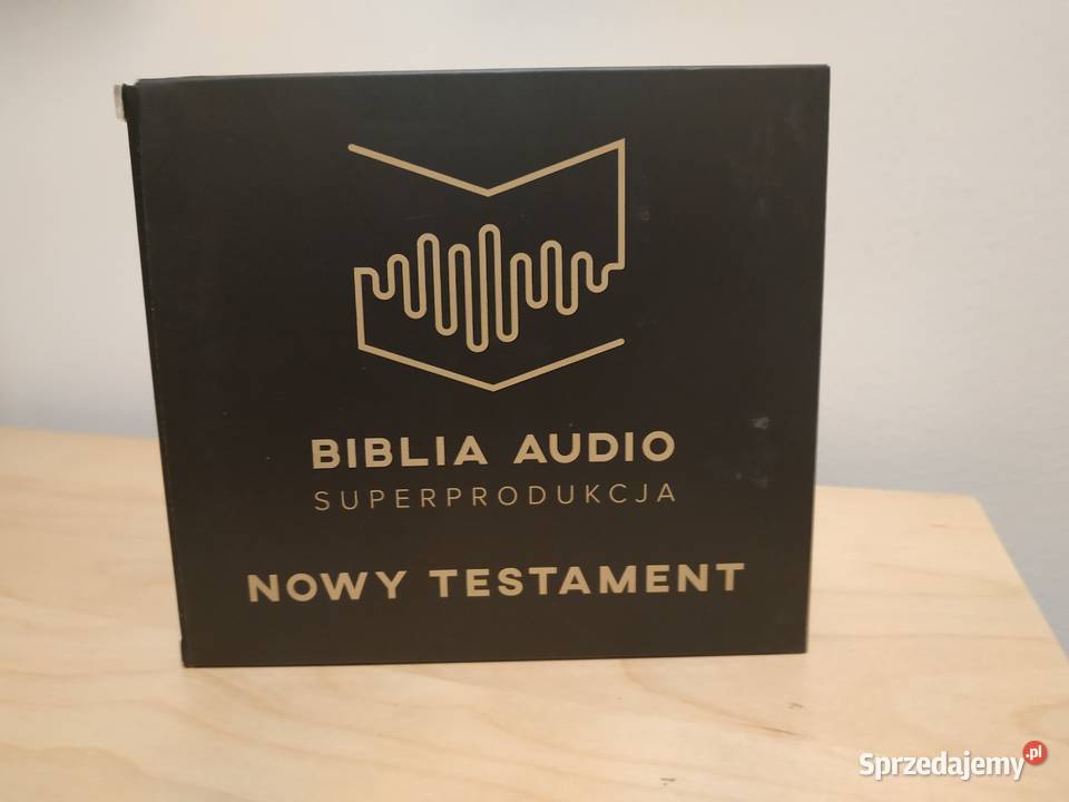 Biblia Audio SAuperprodukcja Nowy Testament Warszawa sprzedam