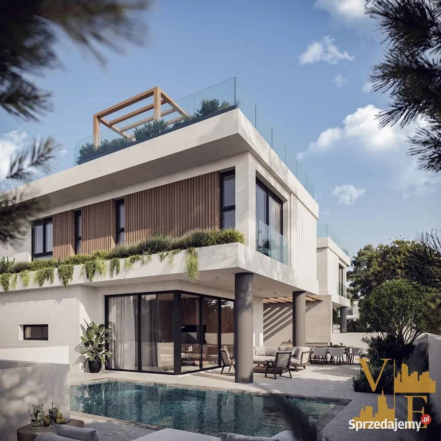 CYPR Kapparis Ekskluzywna Willa 132m Roof Garden Warszawa