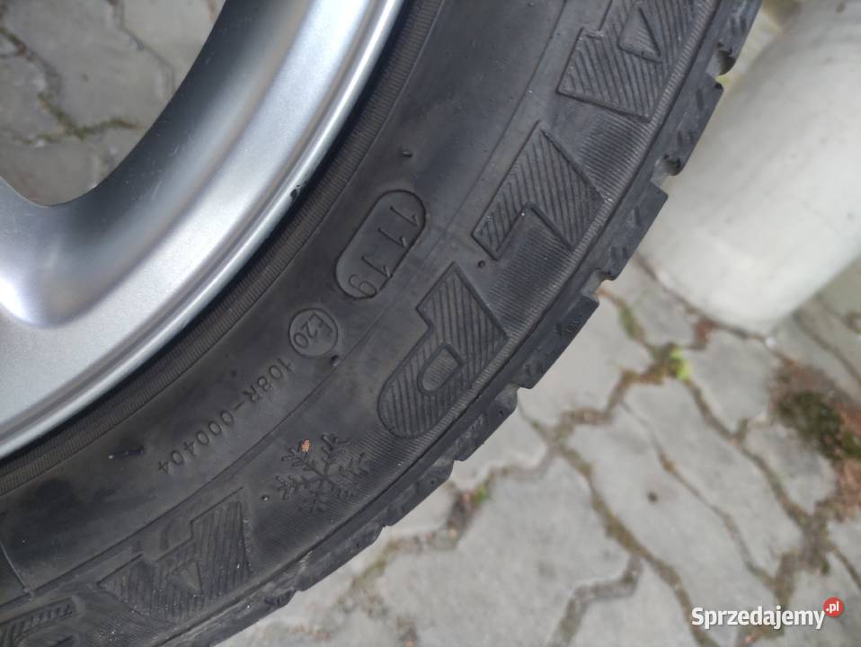 Oryginalne felgi Audi 16 5x112 opony zimowe pomorskie Pruszcz Gdański