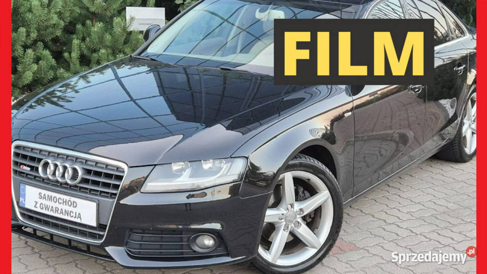 Audi A4 GWARANCJA 20 TDI manual sline nawigacja elektrycznie ustawiane fotele Warszawa