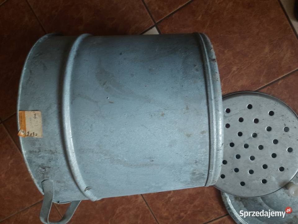 Ocynkowany kocioł kuchenny duży gar do gotowania Morąg