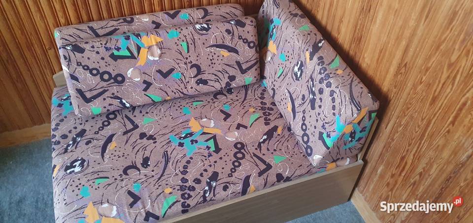 Tapczan rozkładany narożny