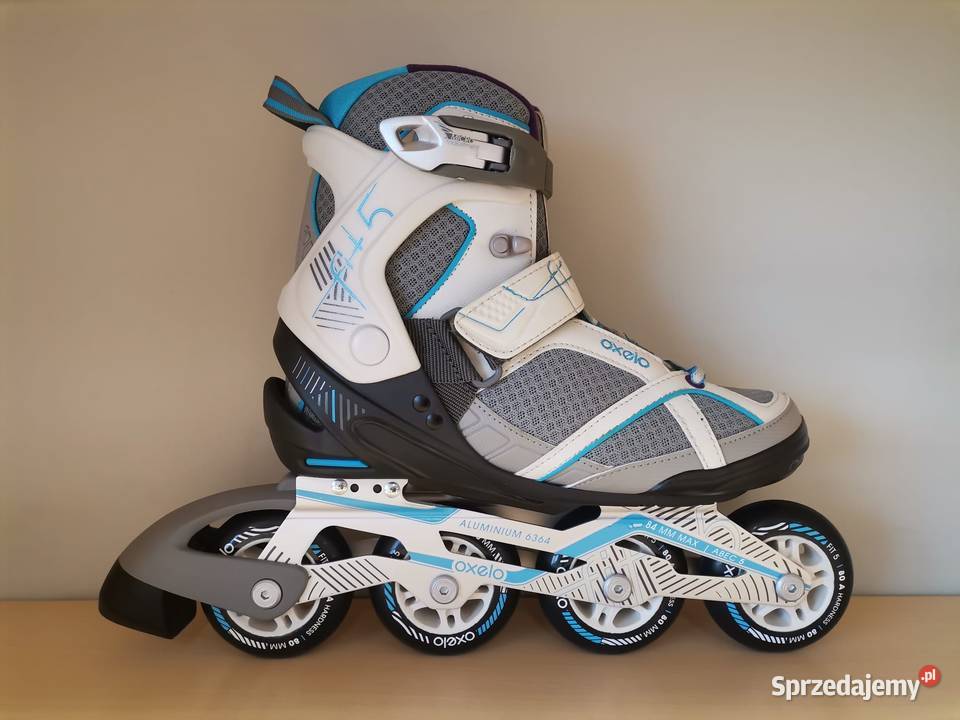 Rolki damskie fitness Oxelo FIT5 37 stan idealny Kielce sprzedam