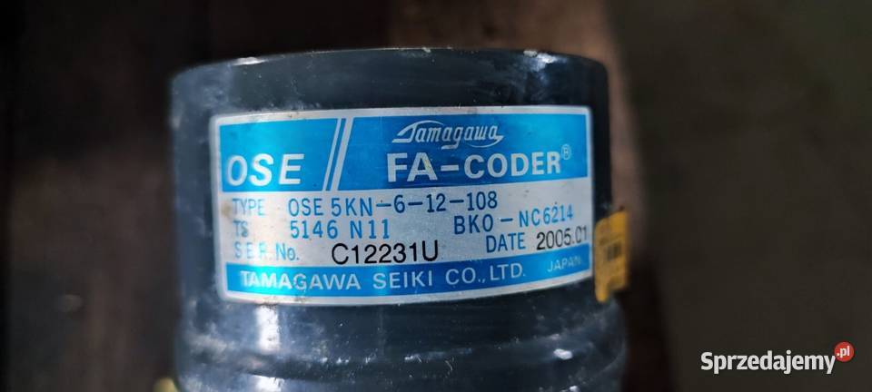 MITSUBISHI HA 80S AC Servo Motor w Tamagawa dolnośląskie