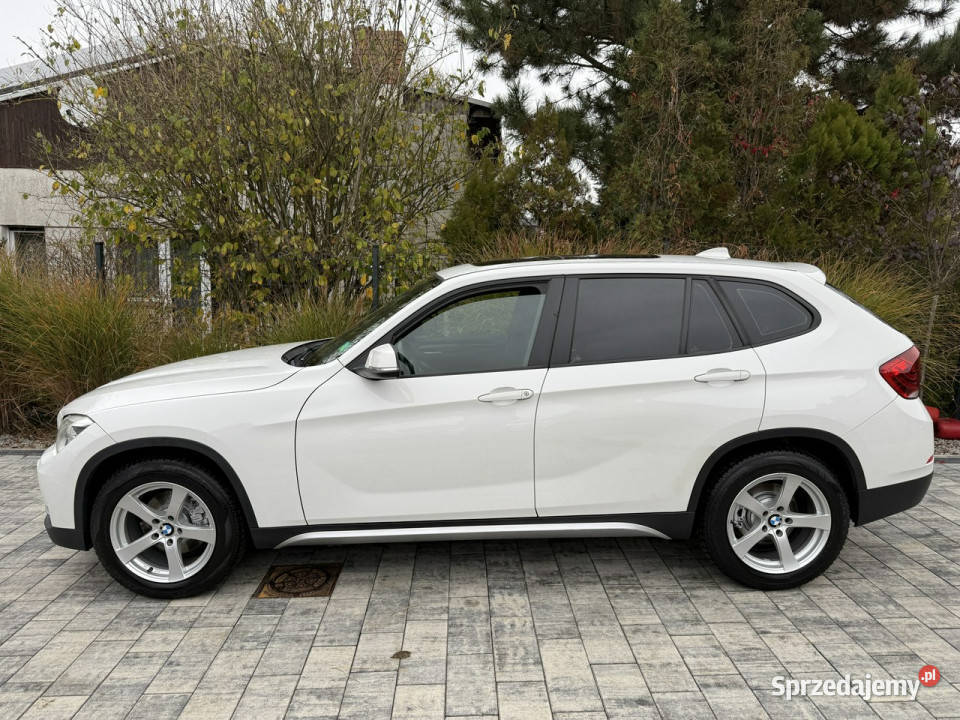 BMW X1 NOWY ROZRZAD zadbane serwisowane wielofunkcyjna kierownica Poznań sprzedam