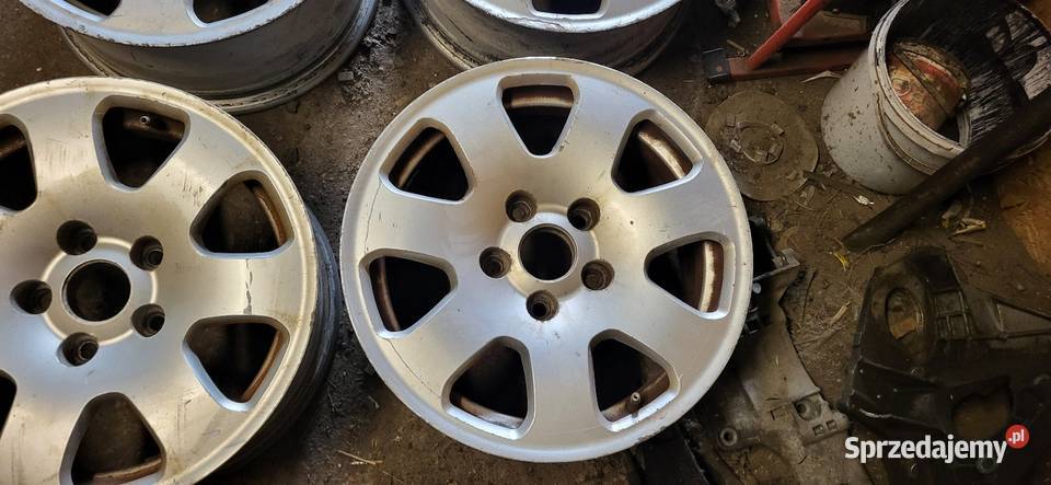Felgi Audi A4 B6 A6 B5 5X 112 Proste Komplet 4