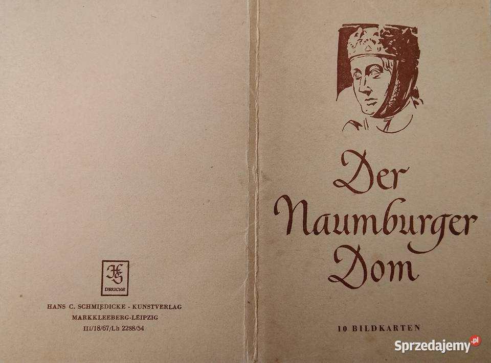 Katedra w Naumburgupocztówki Żory sprzedam