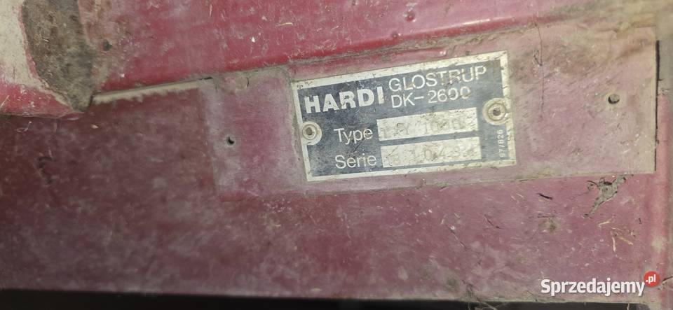 Opryskiwacz hardi lx 1000 Zbiornik 1000 litrów Biadoliny Radłowskie