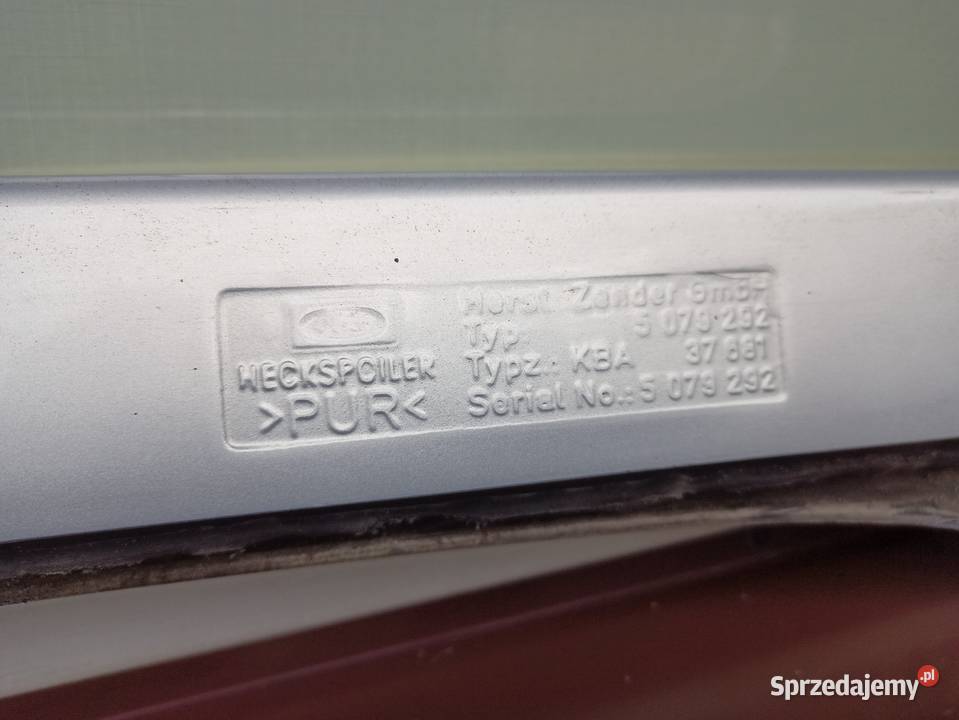 Ford Galaxy MK1 VW Sharan lotka spoiler na klapę Sieradz