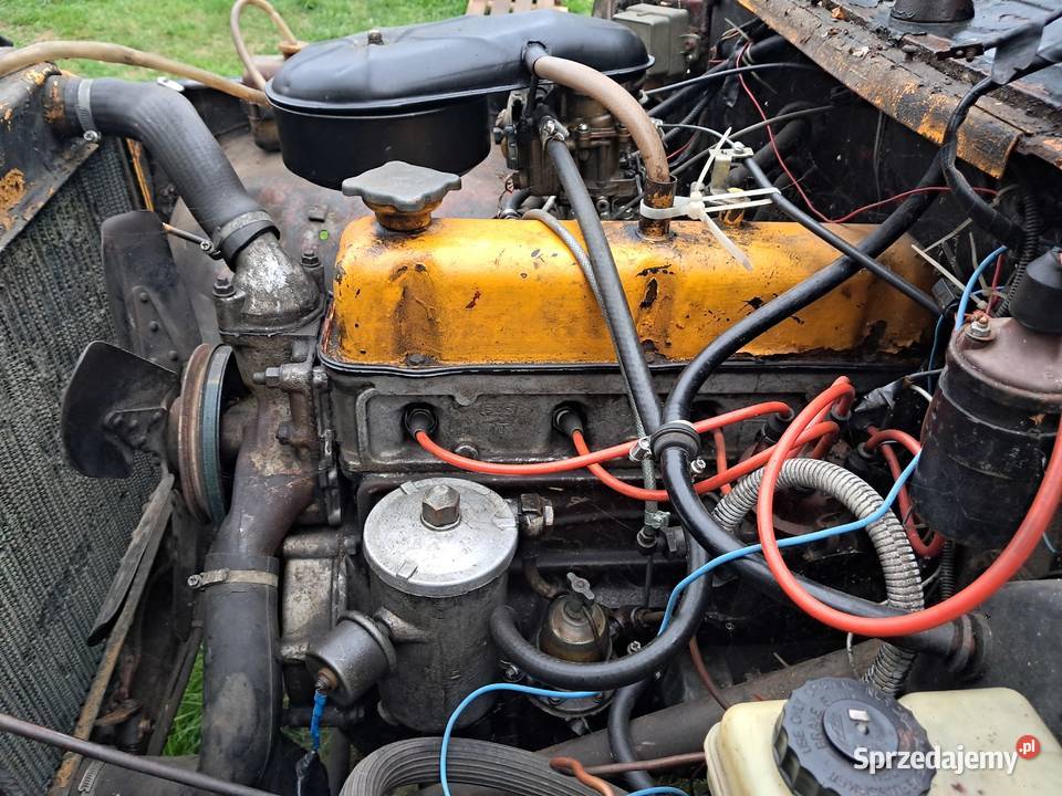 Uaz Wołga Gaz Silnik 24 Benzyna Motoryzacja Stary Sącz