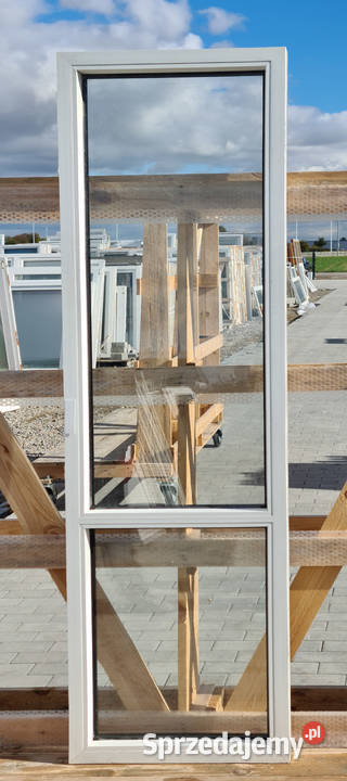OKNA KacprzaK Witryna 56X200 FIX Używany PCV Lublin