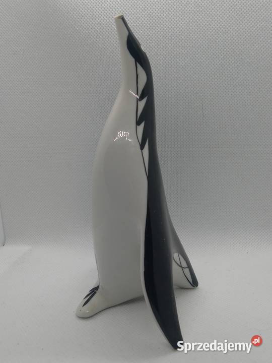 Ćmielów pingwin figurka porcelanowa 155 lata 60 Warszawa