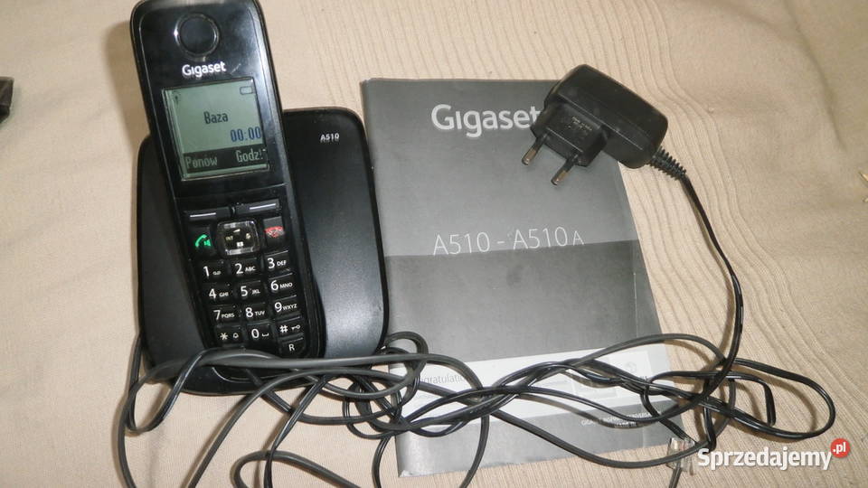 Gigaet A-510 sprzedam telefon bezprzewodowy używany