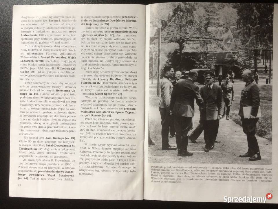 3304 Wilczy Szaniec Kwatera Hitlera Szczecin sprzedam