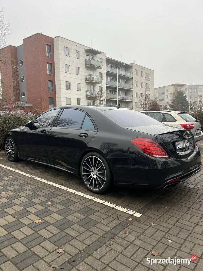 Mercedes S350D long pakiet AMG full wersja 4 250KM dolnośląskie Wrocław