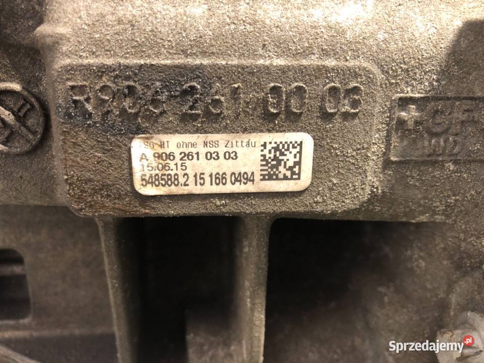 SKRZYNIA BIEGÓW VW CRAFTER 30 50 A9062610801 20 Części samochodowe sprzedam