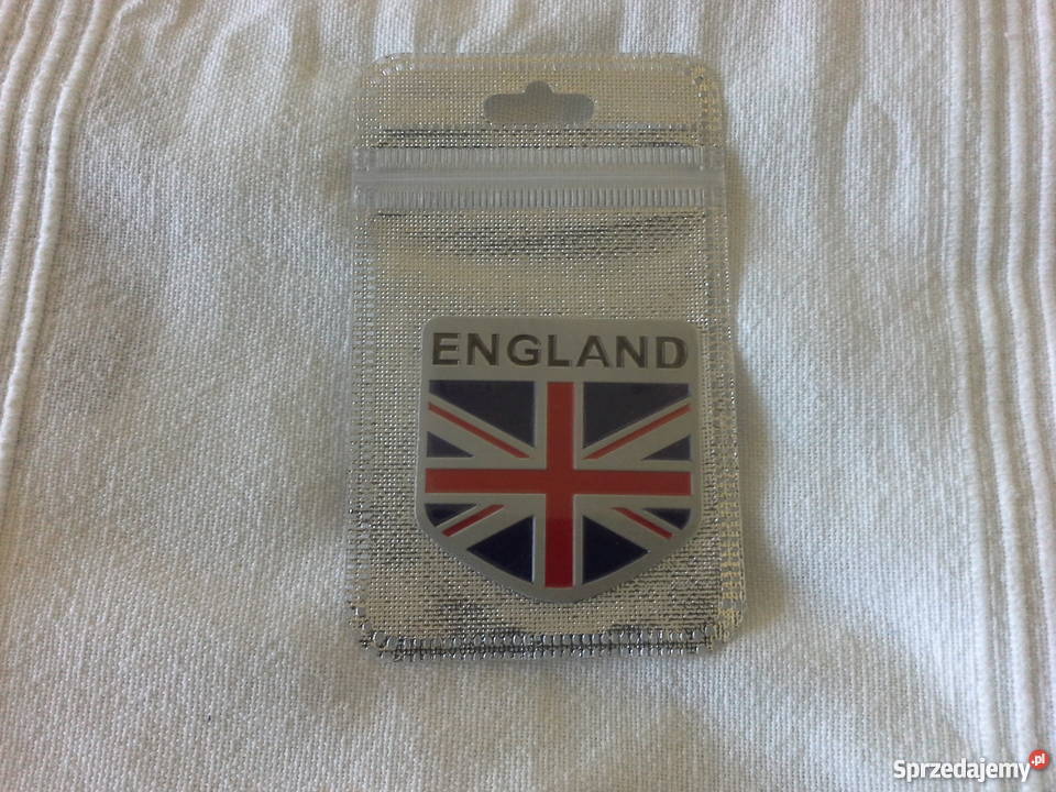 EMBLEMAT LOGO BADGE NAKLEJKA FLAGA ANGLII wielkopolskie Poznań