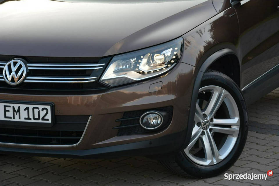 Volkswagen Tiguan Lift Toffee Brown bixenon Ledy 1390cm3 Ostrów Mazowiecka