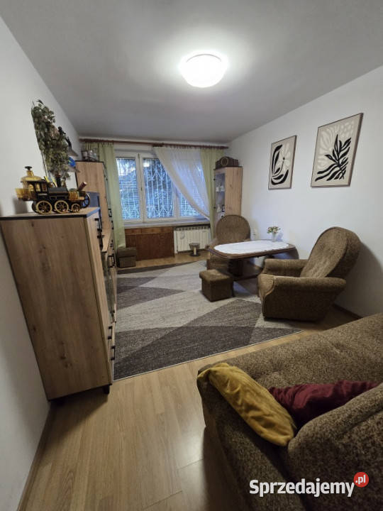 Mieszkanie 33m2 niski czynsz z wyposażeniem parter mazowieckie