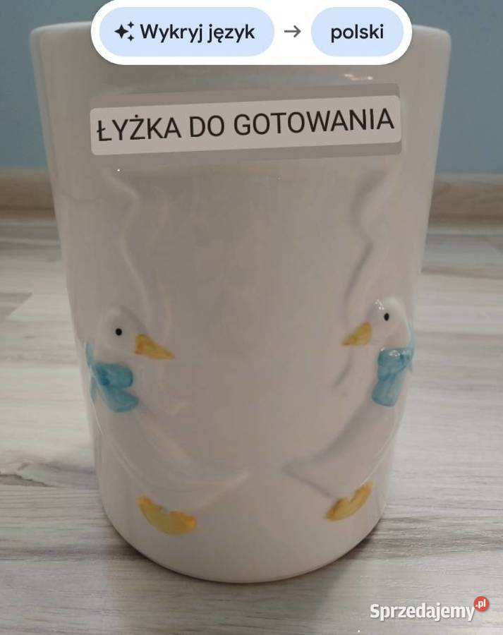 Pojemnik na łyżki kuchenne