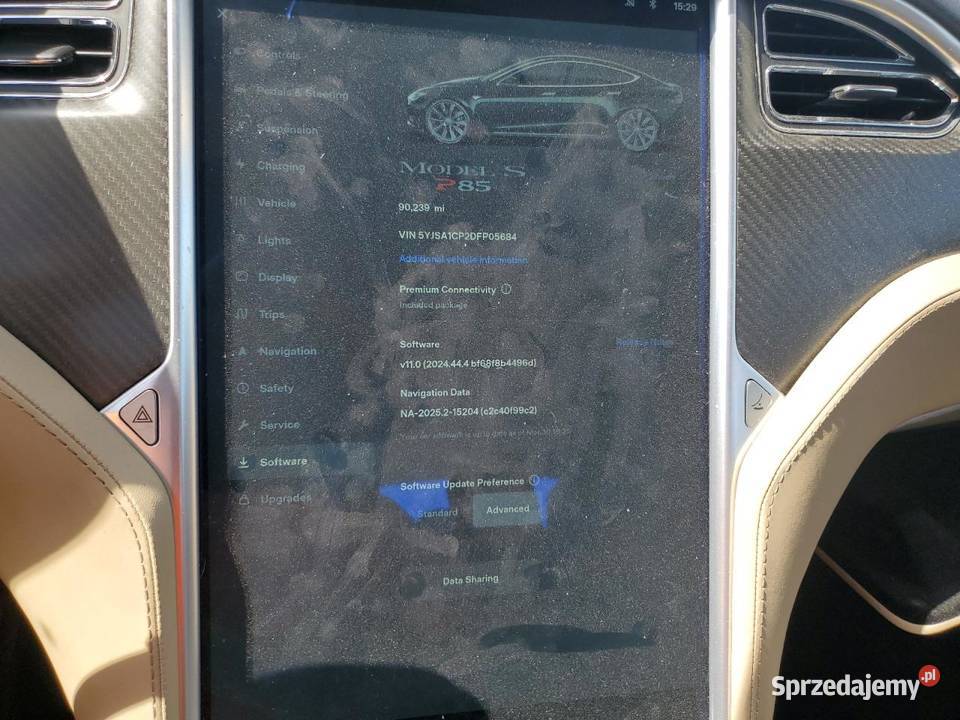 2013 TESLA MODEL S Częstochowa