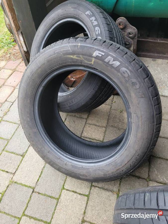 Opony letnie 2255516 całość dolnośląskie Lubin sprzedam