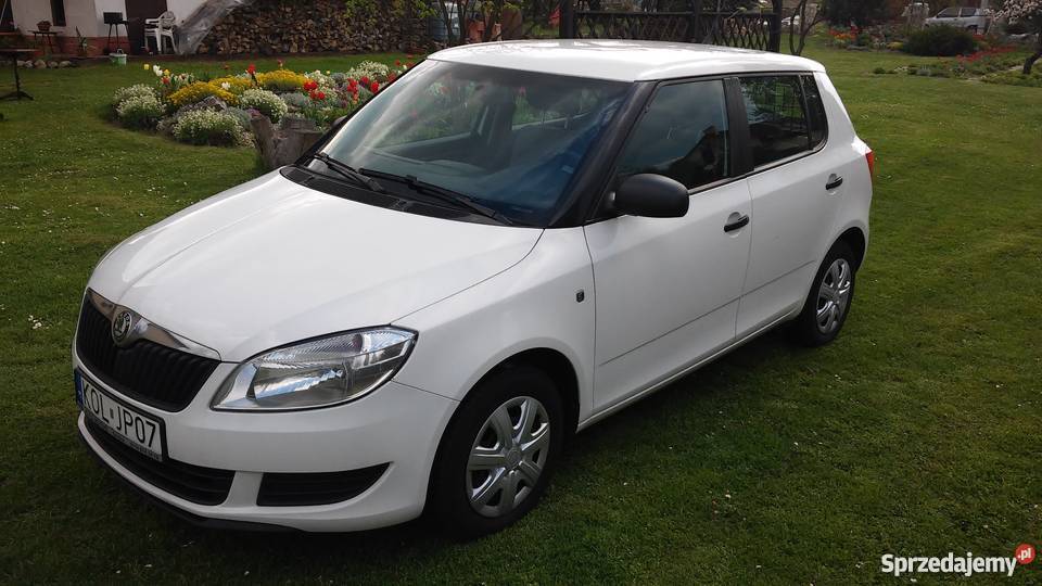 Skoda Fabia II 12 Biała 2010r bezwypadkowa 1200cm3 Fabia Olkusz sprzedam