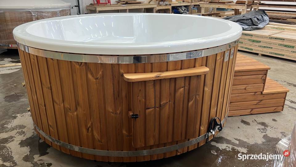 Balia Ogrodowa Wkład Akryl Bania Ruska Gorąca Architektura ogrodowa