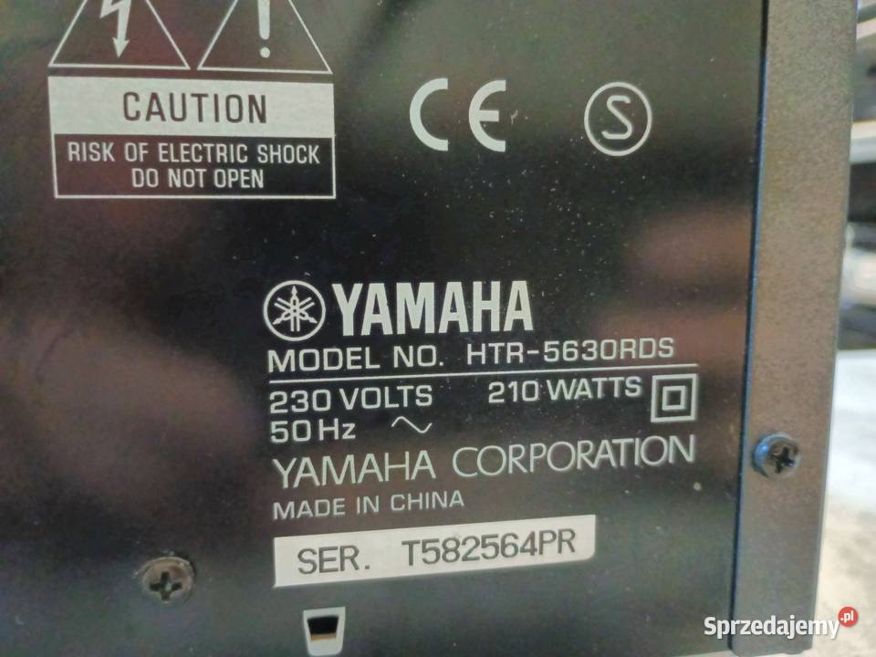 Amplituner Yamaha HTR5630RDS pilot Lubin